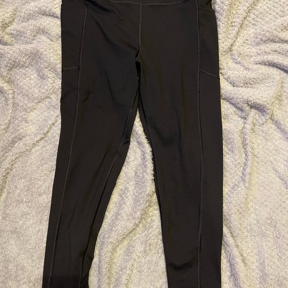 Victoria’s Secret black leggings. Size 12 - Picture 1 of 2